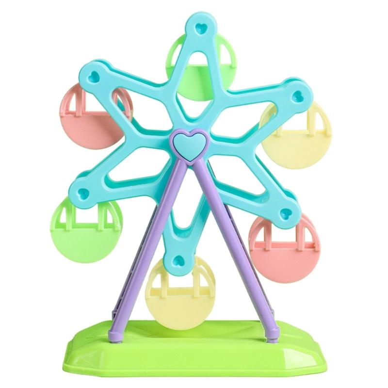 

Pet Budgies Cage Feeder Toy for Multiple Birds Foraging Training Colorful Wheel for Small Size Birds for Cage Decoration 1