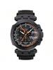 T-Race Chronograph Men's Sporty Fashion Quartz Watch T115.417.37.061.01. Multi-functional Round Dial Wristwatch, Men's T115.417.37.061.05
