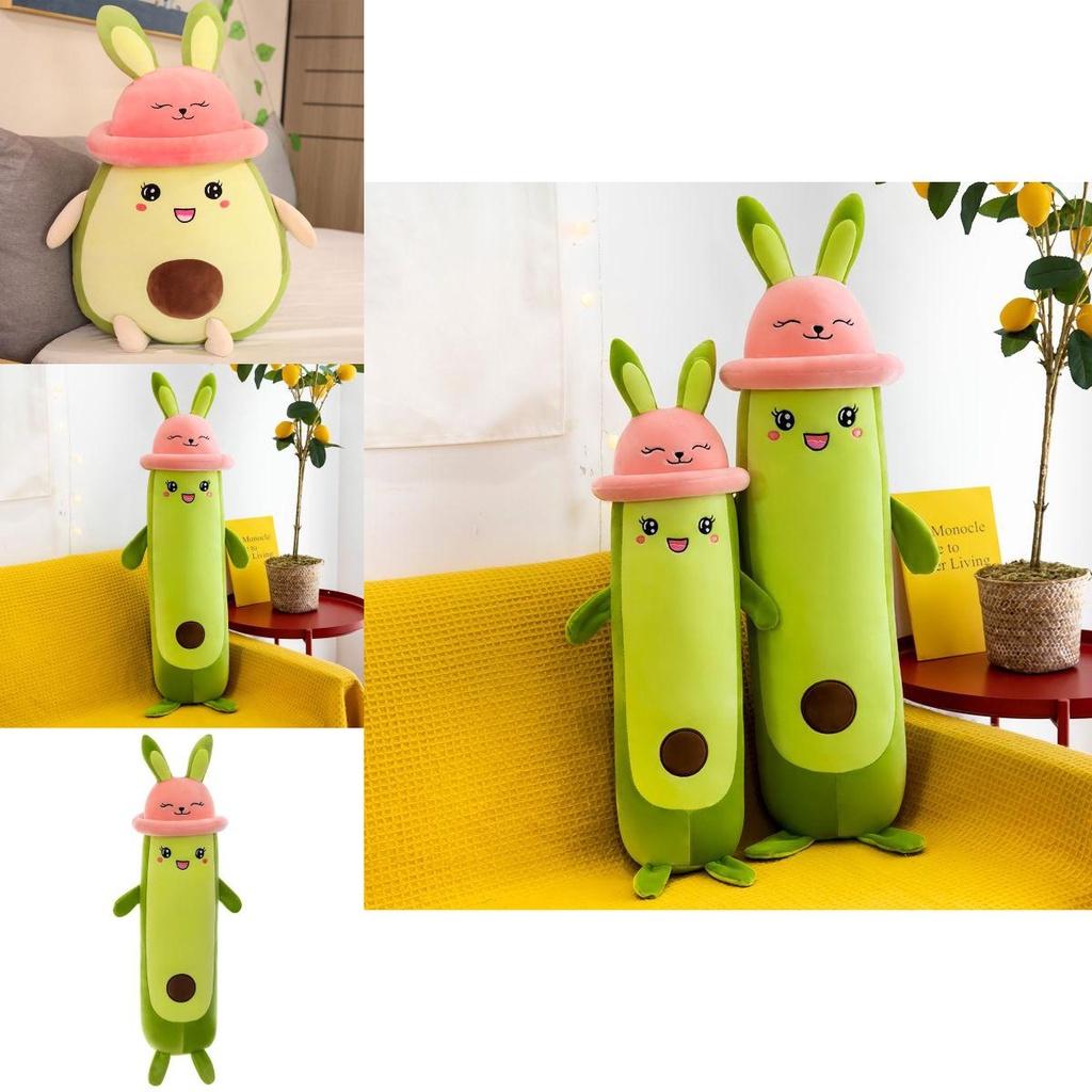 Plushy Avocado Pillow Toy Super Soft Christmas Gift For Teens Girls Boys Kids