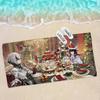 Genshin Impact Columbina Big Microfiber Beach Towels Quick Dry Towel Sand Beach Towels Pool Towel for Travel Swim Pool Yoga