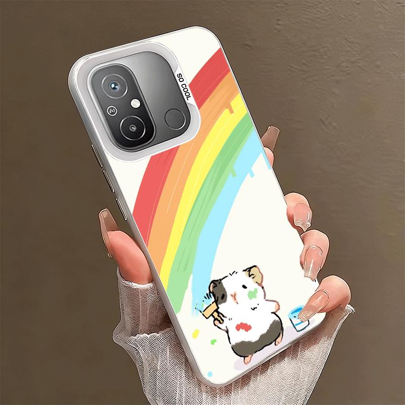 

Cartoon Cute Hamster Soft Phone Case for Xiaomi Redmi 15C 15 14C 13C 12C Poco X5 X6 X7 Pro X3 F8 F7 Ultra M8 13 12 Cover Back Sh Xiaomi Poco F8 Pro