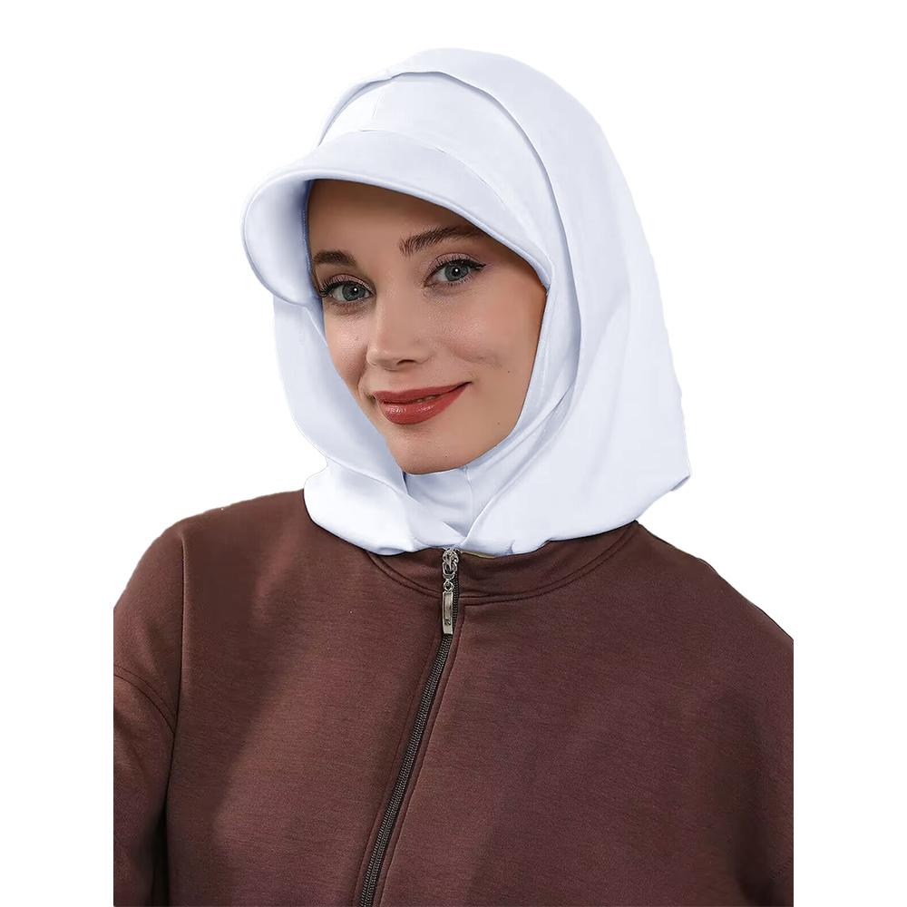 Muslim Women Head Wraps Brim Cap