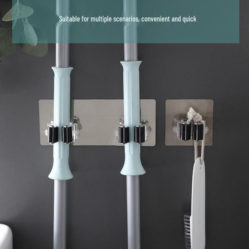 Magic Sticker Traceless Wall-Mounted Mop Holder