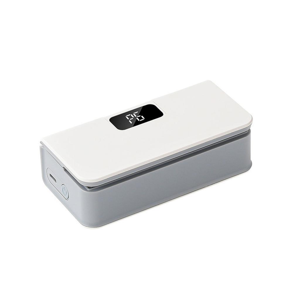 Mini Bag Sealer with Concealed Cutter Magnetic Back Rechargeable 6 Adjustable Heat Levels LED Display Portable Bag