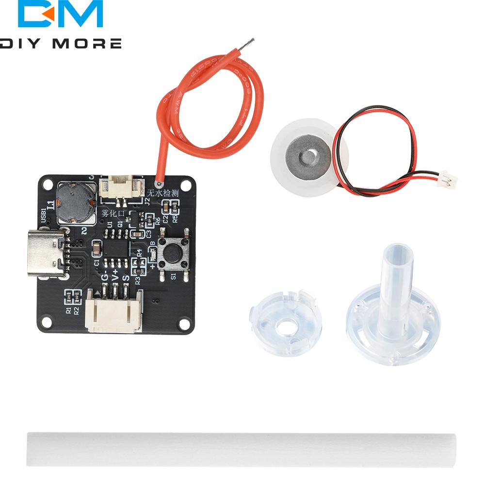 DC 5V Mini Humidifier Single Spray Spray Ultrasonic Atomizer Module Anti Dry Burning Anhydrous Detection Humidification Module