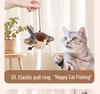 Remote Control Electric Sparrow Cat Toy - Interactive Self-Play Wings Simulator for Cats