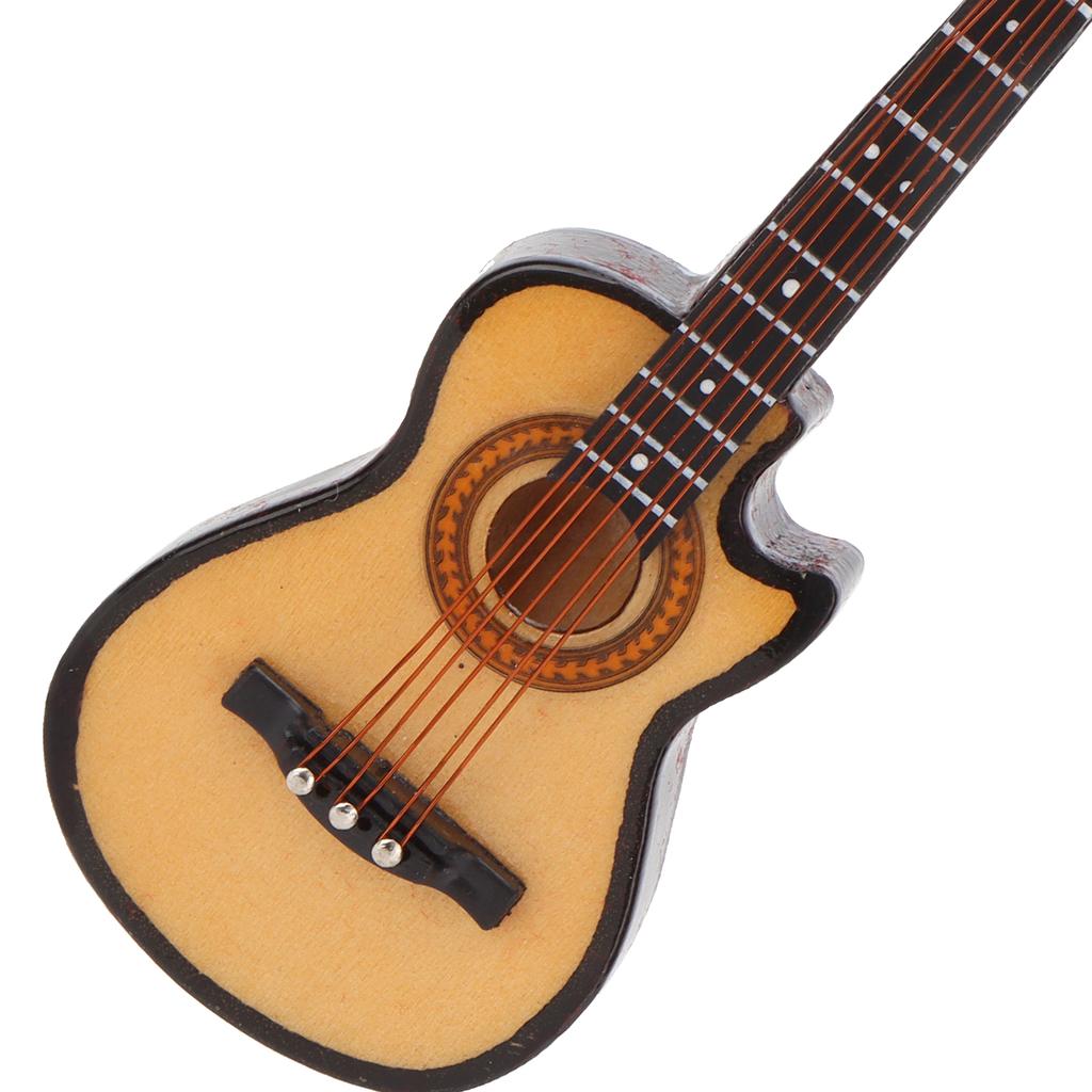 Linde und Metall ature Elektrische Gitarre Modell Musikinstrument Ornamente