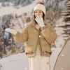 Kappa Retro Sports Winter Stand Collar Warm Windproof Short Down Jacket Women Outerwear K0D82YY36D