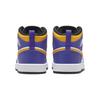 Air Jordan 1 Mid PS Lakers Kinder-Sneaker Lila Dark-Concord Weiß DQ8424-517