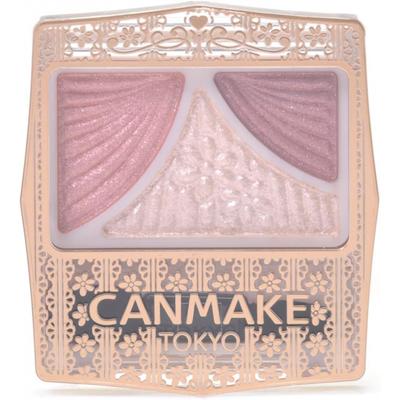 Canmake Powder Juicy Pure Eyes 14 Tender Flower 1,3 g Błyszczący transparentny perłowy brokat Wet Gloss