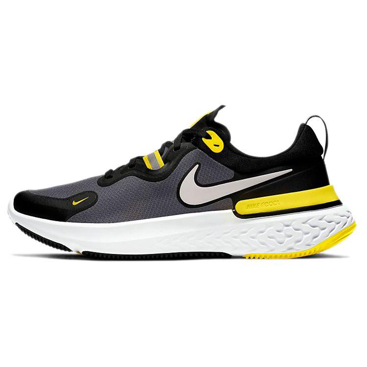 

Nike React Miler Black Opti Yellow Мужские кроссовки металлик-серебристый CW1777-009