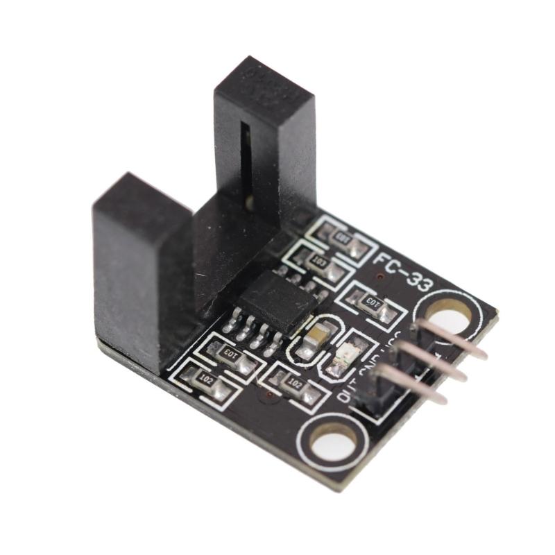 

Photoelectric Beam Speed Sensors Module 3.3V-5V Slot Type Optocoupler Tacho Generator Counter for Speed Measurement 1