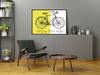 Picture poster In a frame 53x73 cm Bicycle P991