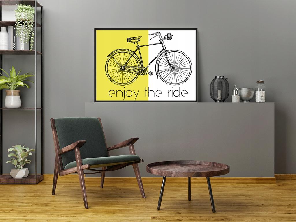 Picture poster In a frame 53x73 cm Bicycle P991