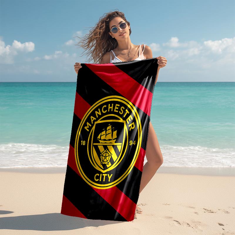 1 Stück Fußballmannschaft (61) Strandtuch, Bequem und Dick, und Schwimm-/Bade-/Picknick-/Campingtuch, Geeignet für Meeresstrand