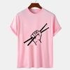 Men's T Shirt Unisex T-Shirt Drummer Drumsticks Graphic T Shirts Summer Short Sleeve Tee Tops Harajuku Streetwear Women Clothing