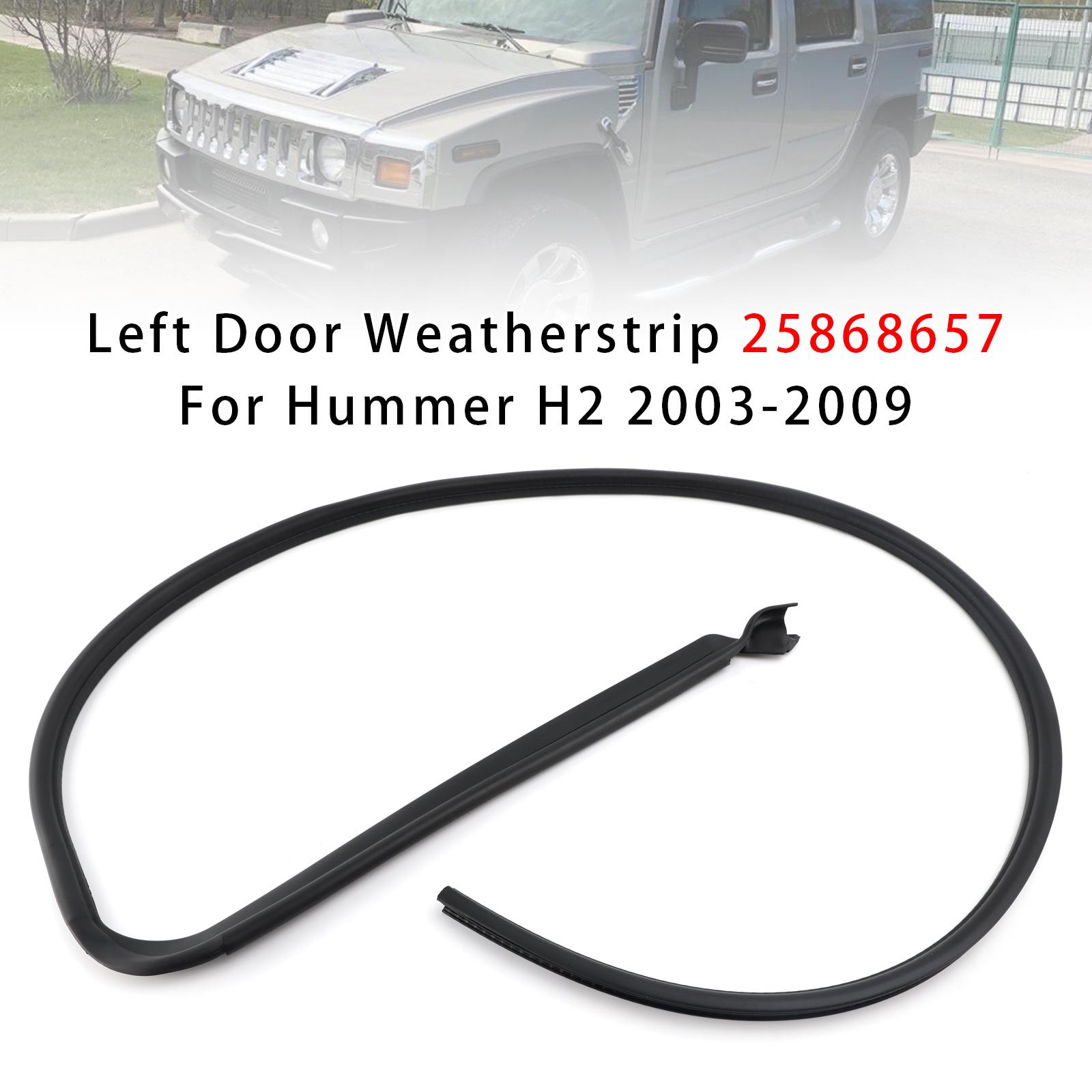 Уплотнитель левой двери 25868657 Для Hummer H2 2003-2009