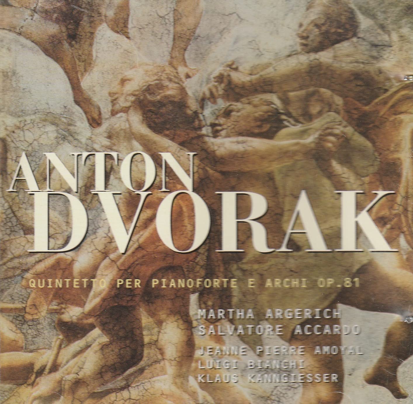 

CD DVORAK - Piano Quintet: Argerich(P)accardo, SC60442 Italy Classical Used