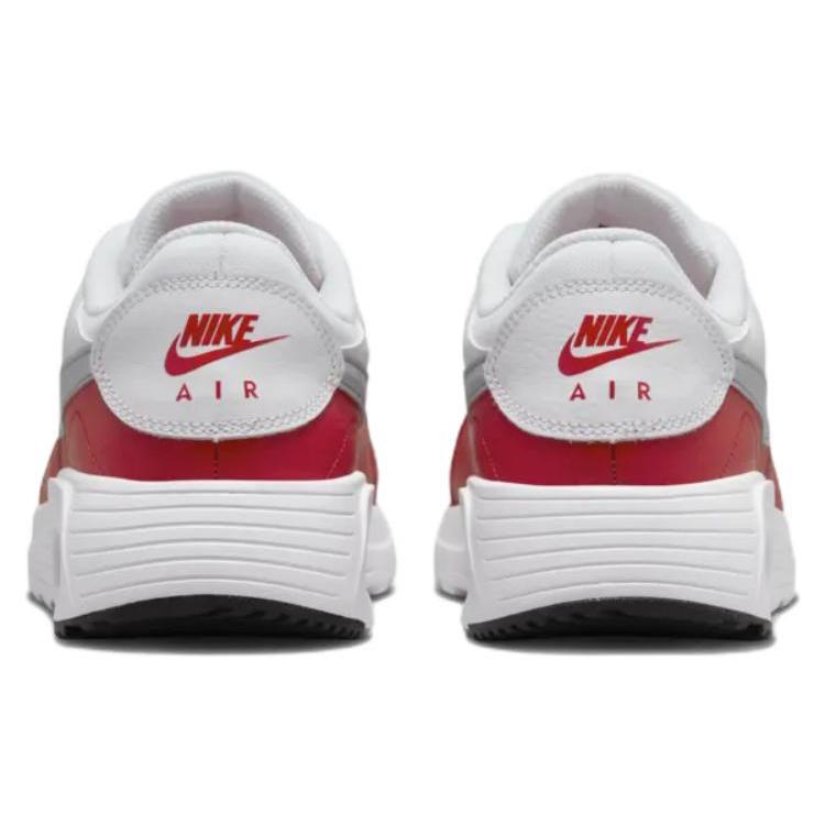 New Nike Air Max Sc White University Red Wolf Grey CW4555-107