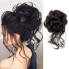 Europäisch-Amerikanischer Stil Blütenknospen Haargummi Scrunchie für voluminöse lange Haarknoten Frisuren