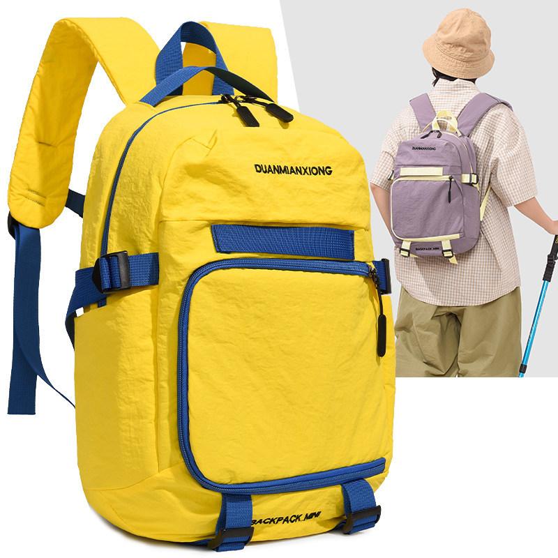 Schoolbag Outdoor Wind Backpack Women's Travel Lightweight Backpack 1011 New Hiking Hiking Bag Lightweight Large Capacity School Bag