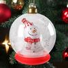 24 Inch Christmas Inflatable PVC Material Waterproof Blow Up Christmas Decorations Clear Ball 60CM Size