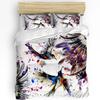 Hummingbird Hibiscus Flower Retro Bedding Set 3pcs Duvet Cover Pillowcase Kids Adult Quilt Cover Double Bed Set Home Textile