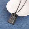Dawapara Ancient Egyptian Deity Pendant Necklace God Horus Anubis Goddess Isis Amulet Stainless Steel Jewelry