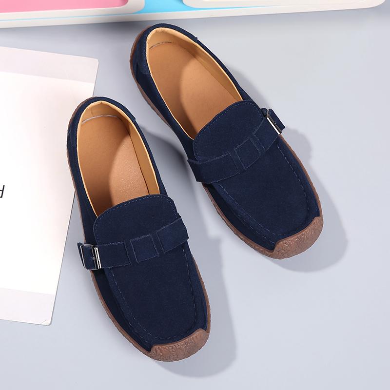 Fashion Leather Ladies Loafers Autumn Womens Shoes Platform Flats Sneakers Female Moccasins Shoe Women Creepers Shoes