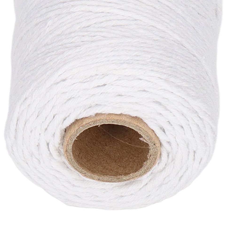 3Pcs 984 Feet Length Macrame Cord Soft Texture Jute String Durable Packing String  For Gardening