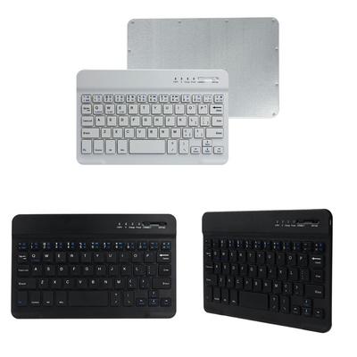 Portable Mini 7Inch 9inch 10inch Wireless Bluetooth Keyboard For Laptop Tablet Smartphone For iPad Support IOS Android