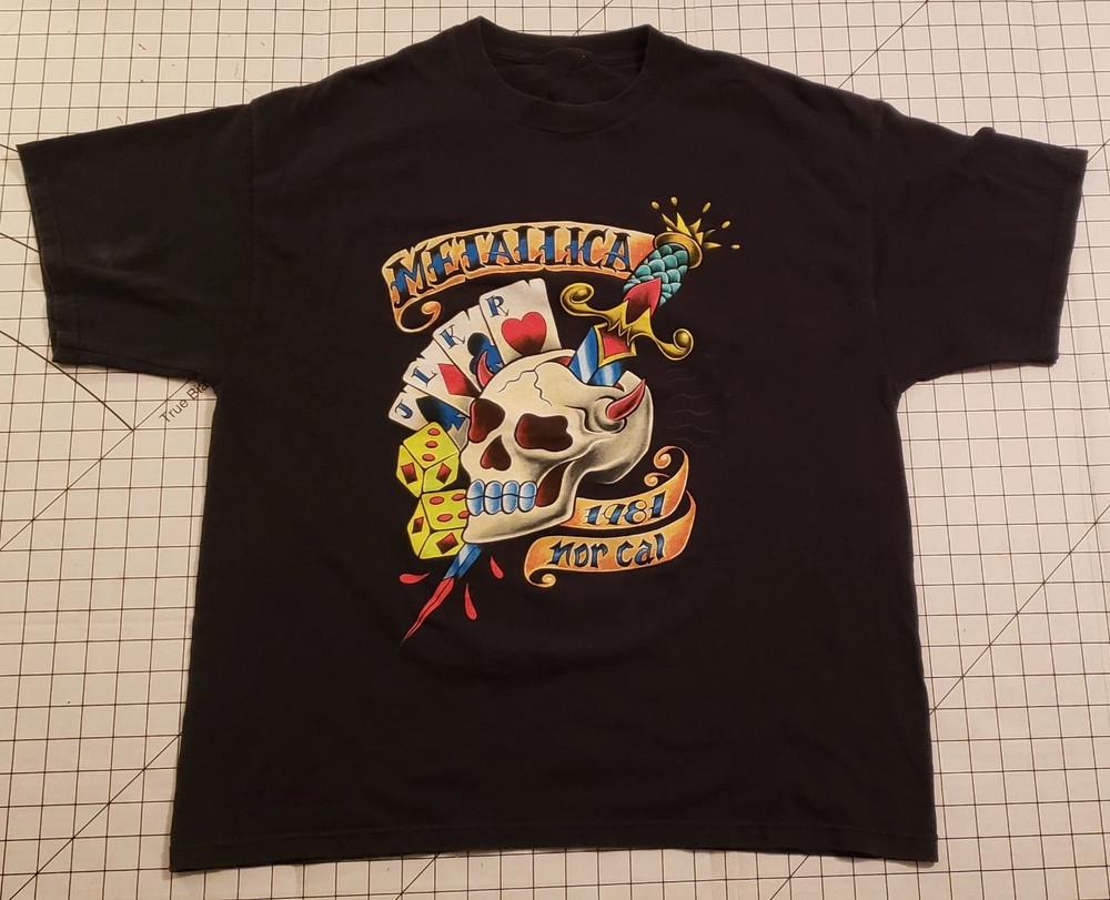 Metallica Madly In Anger Мировой Тур 2004 Графика McPhail S-4XL Унисекс Футболка XXXL