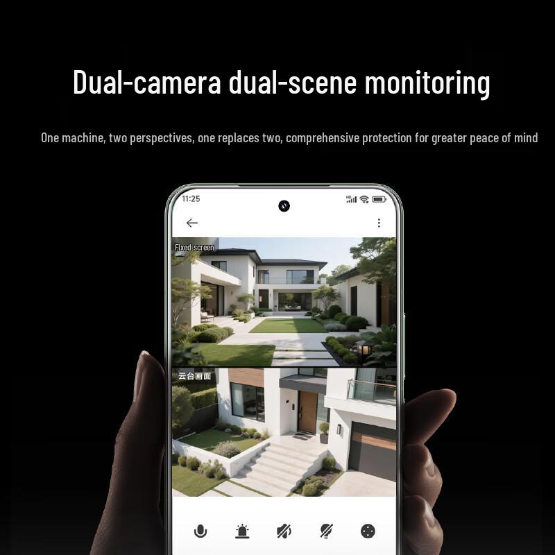 Xiaomi Smart Outdoor 4 Dual-Kamera Sicherheitskamera (CN-Version)