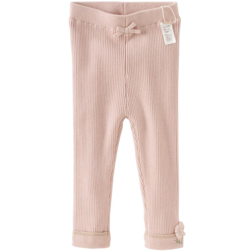 Pantalones de Punto con Forro de Felpa para Niñas DAVE & BELLA