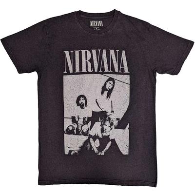 Nirvana-T-Shirt: Sitzen OFFIZIELL NEU