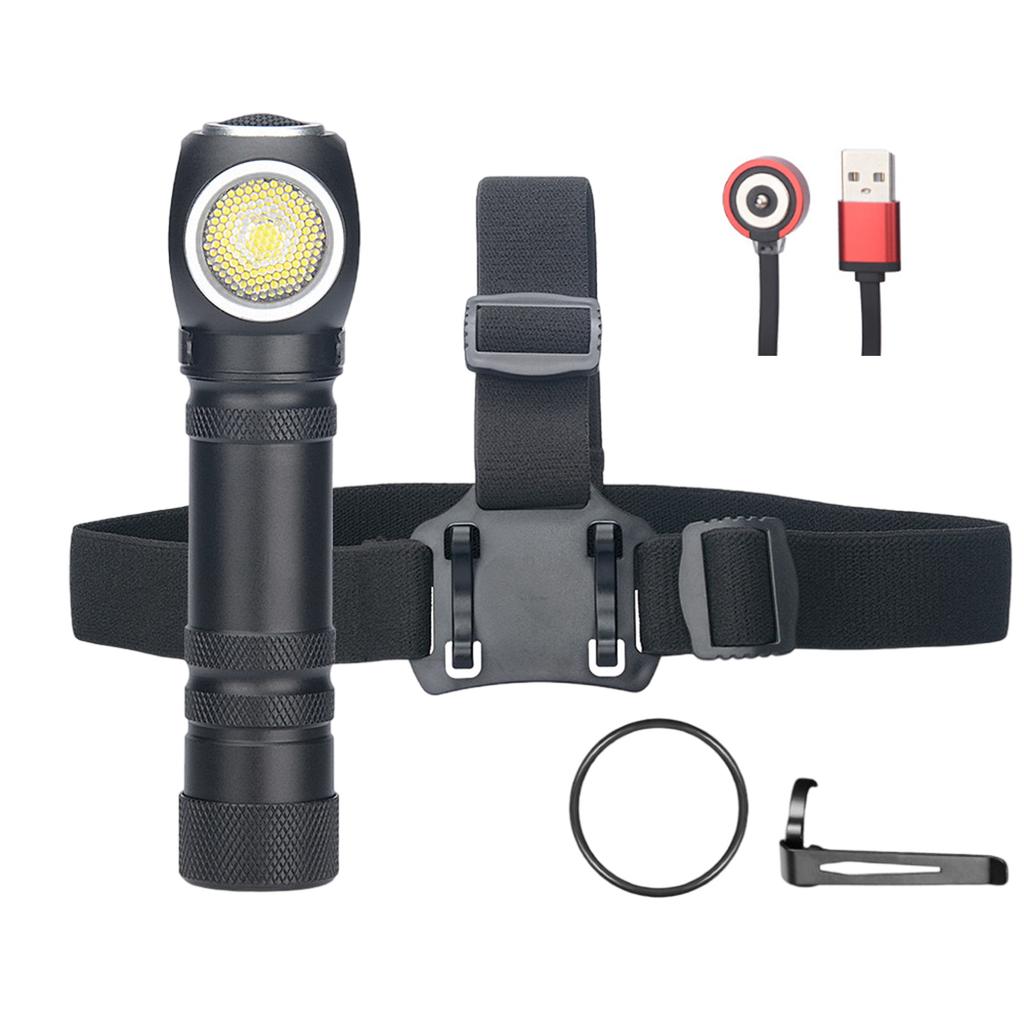 Rechargeable Flashlight Regulable Beam Angles Flashlight Portables Headlamps for Nighttimes Adventure