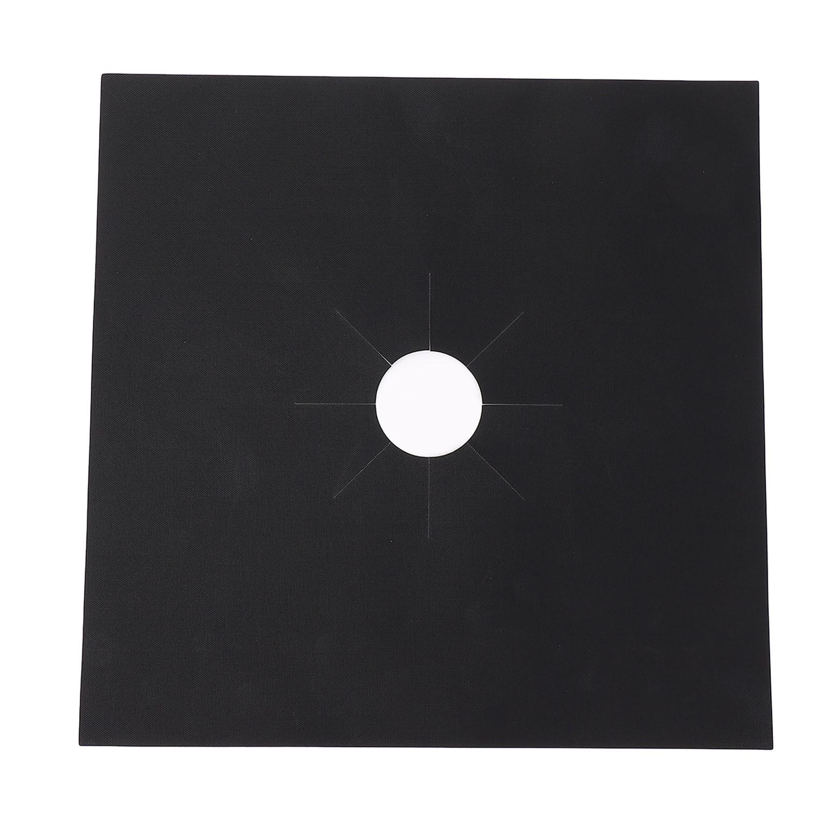 

4 шт. коврик для газовой плиты PTFE термостойкий антипригарный защитный чехол для газовой плиты 270 X 270 X 0,12 мм