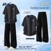 Warrior Men's Summer Ice Silk Breathable Casual Sportswear Set