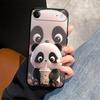 Funda Phone Cover Case for Apple iPhone 17 Pro Max 16 11 12 Air 15 Pro 7 8 13 14 XR XS MAX Cute Panda