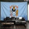 Coventry City Wall tapestry, aesthetic printed fabric blanket, suitable for bedroom, living room, and home decor.