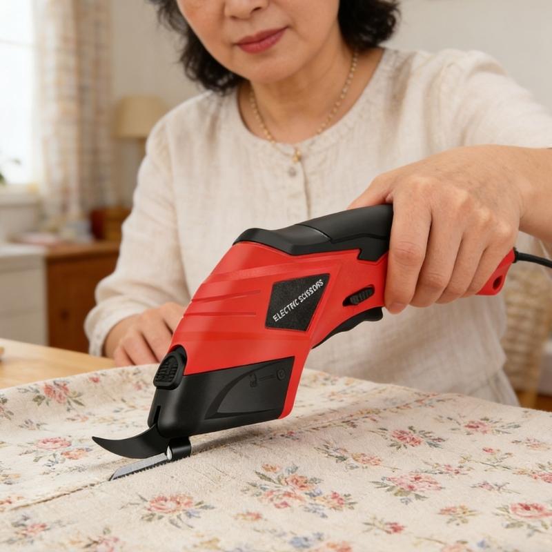 Handheld Cordless Electric Scissors Fabric Cutter Replacement for Cardboard Cutting Sewing Projects Accessories