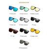 Clip On Sunglasses Men Vintage Square Anti Glare Night Vision Glasses for Car Driving Oculos