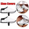 Couvre-chaussures transparents pour salon de coiffure, anti-poussière, imperméables, antidérapants, faciles à mettre et à enlever, protège-chaussures pour coiffeurs