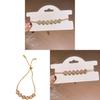 Vintage Heart Shaped Adjustable Bracelet With Gold Plating For Elegant Women Gift