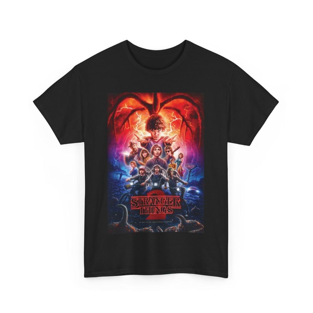 Stranger Things T-Shirt Season 2 Shirt Stranger Things Season 2 Poster Tee Unisex T-Shirt L