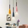 Modern Minimalist Macaron Retro Industrial Style Nordic Wooden Chandelier Personality Modern Minimalist Lighting Post-modern