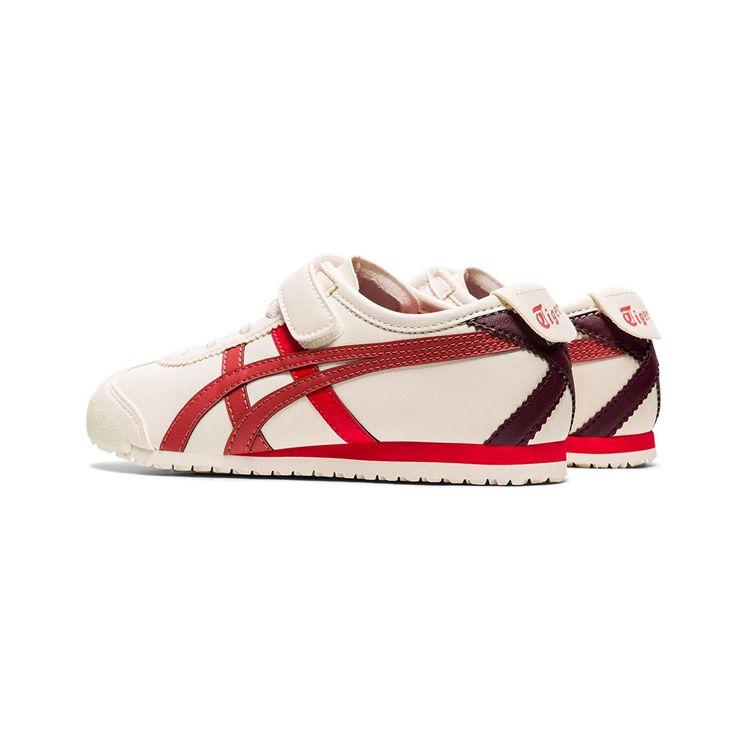 ONITSUKA TIGER Mexico 66 Non-Slip Durable Sports Casual Shoes Kids Sneakers White Red 1184A049-105