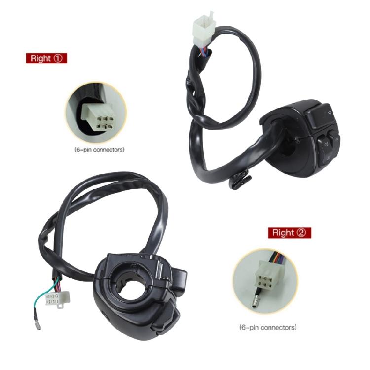 25mm Motorradschalter Motorrad Hupenknopf Blinker Elektrische Nebelscheinwerfer