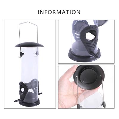 Hrănitor pentru păsări Instrument automat de hrănire pentru picioare Hrănitor pentru păsări în aer liber Hrănire cu nuci agățat Suport pentru distribuitor cu găuri multiple Recipient pentru alimente