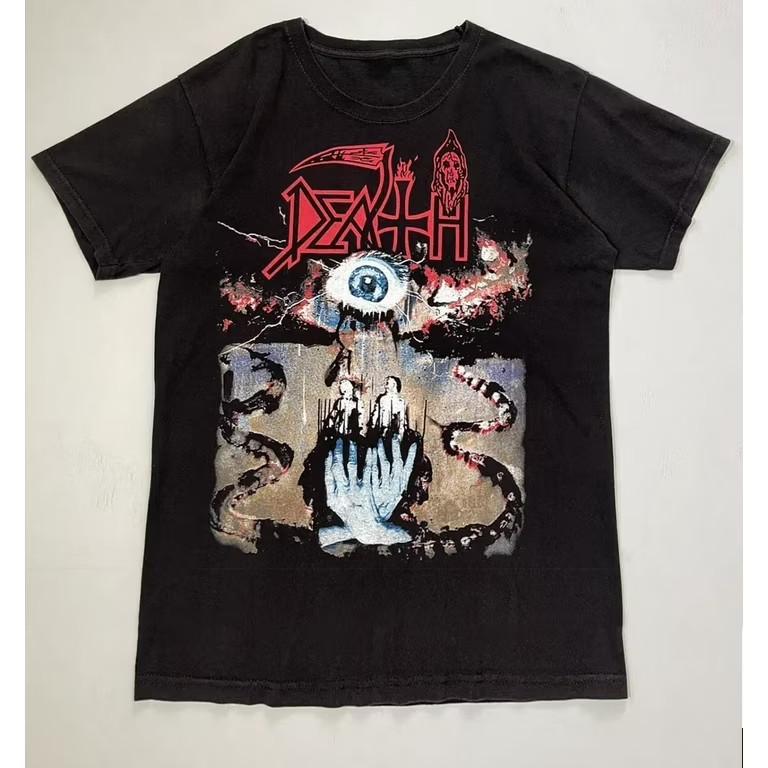 

Death Band Symbolic Album ROCK Adult Shirt Black Short Sleeve MM1064 Unisex T-Shirt XXXL